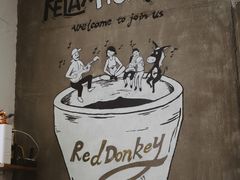 -red donkey coffee