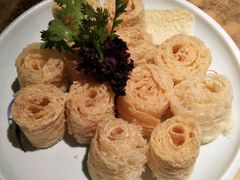 炸腐皮-左庭右院鲜牛肉火锅(新梅广场店)
