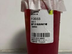 霸气手捣杨梅柠檬-奈雪的茶(正弘城PRO+店)