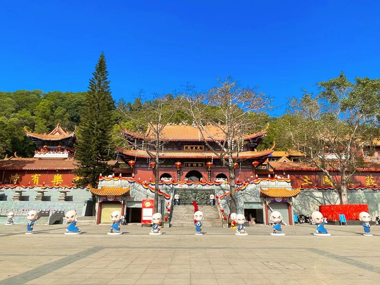 光明的一座百年古寺弘源寺