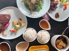 玫瑰盐烧丹佛牛排-OLD TREE老树咖啡·西餐厅(台山人工湖店)