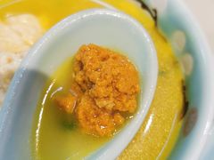 海胆豆腐里的海胆-蓝珊瑚蒸汽海鲜餐厅(龙奥店)
