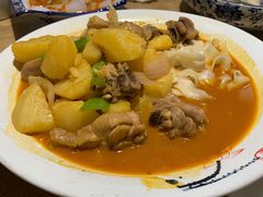 大盘鸡带面&nbsp;小份-秦香阁·西北家常菜(徐汇日月光中心店)