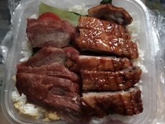 烧鸭拼叉烧饭-福荣祥烧腊(第3档口-心食客美食城店)