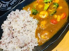 西兰花虾仁咖喱饭-胜博殿日式炸猪排(西红门店)