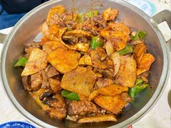 炕锅羊肉-尕有炕锅烤羊肉