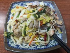海鲜炒兴化粉-福州人铭小吃