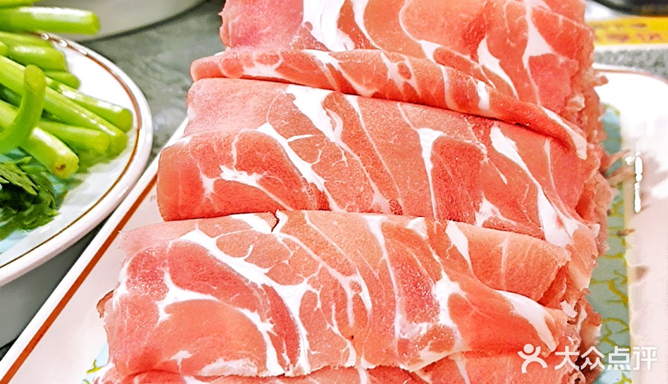在和平门吃到了地道的老北京铜锅涮肉❗