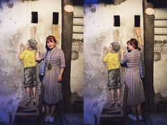 -槟城街头艺术街区