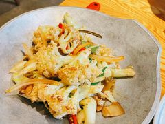 干锅有机花菜-渝乡人家(和平里店)