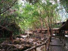 -天门沟九州驿站树上汤泉