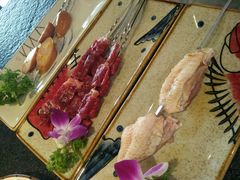 串烤玉米肠-醉火烧泥炉烤肉(孩儿巷店)