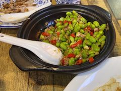 肉沫炒毛豆-湘香私房菜(大石长隆店)