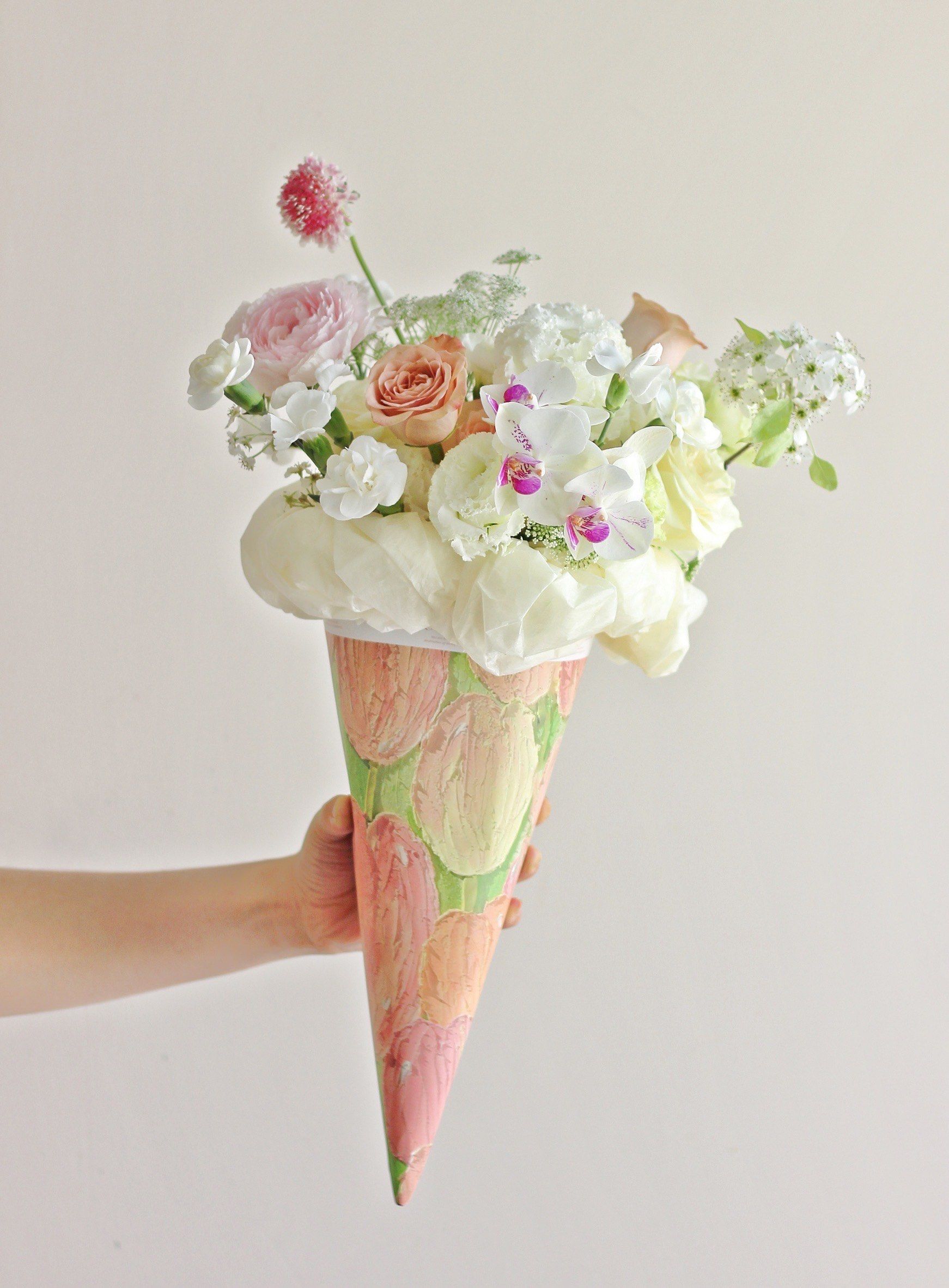 夏日甜心,冰淇淋花束