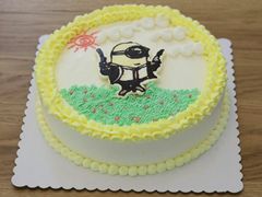 小黄人蛋糕&nbsp;2磅-花间烘焙BLossom Bakery