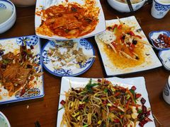 辣白菜炒饺子皮-陈聚德炒牛肉(樱花二路店)