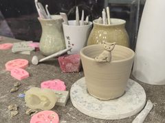 -馆陶手作坊DIY·陶艺·石塑粘土·石膏娃娃(车陂店)