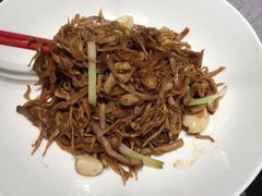 黑猪肉炒笋衣-秀儿四九城·新京菜(亚运村鸟巢店)