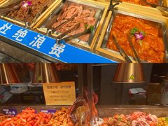 自助取餐区-韩京炭火烤肉自助料理(柯桥万达店)