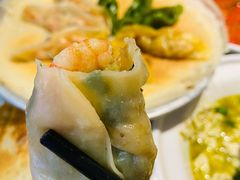 大虾锅贴-宽鲜锅贴家常菜(永旺东部购物中心香港中路店)