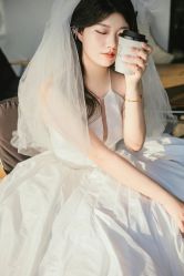 -桃子造型婚纱礼服(凤起广场店)