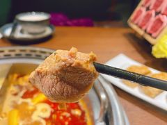厚切羔羊圆上脑-快乐小羊·内蒙牛羊肉火锅(流花中心店)