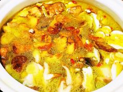 野生菌土鸡火锅-云朵小院·石锅鱼·野生菌餐厅(蒗放店)