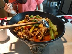 干锅黄焖牛蛙-望湘园·湖南菜(宏伊店)