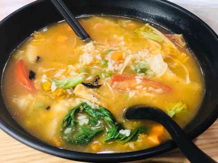 老妈烫饭-"午饭日常,选的是三鲜烫饭,饭是先煮好,然."-大众点评移动版