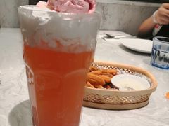 粉诱白桃天使气泡饮-必胜客(远大路店)