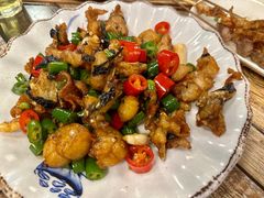 紫蘇牛蛙-利杨记·本味轩粥坊·烧烤(宝体店)
