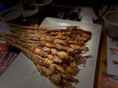 烤羔羊肉串-木屋烧烤(双榆树店)