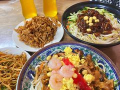 特色海鲜打卤面-大姨捞面(新安花园店)