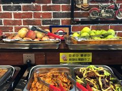 自助取餐区-蟹谢蒸鲜自助餐厅