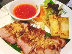 西贡炭烧烤猪颈肉配菠萝-美奈小馆·越南料理(中航城君尚购物中心店)