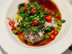 青花椒笋壳鱼-醉辉皇上海之巅(上海中心大厦店)