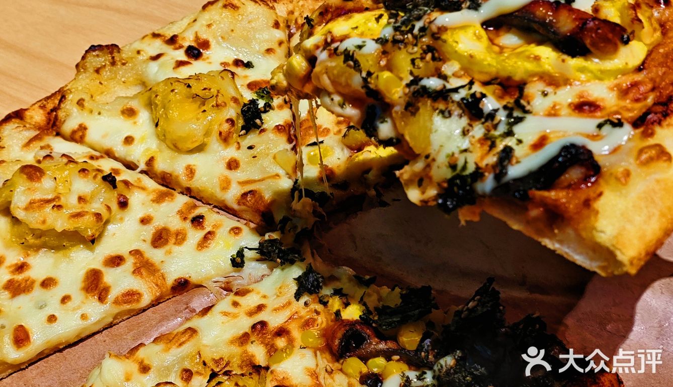 🍕深圳打工人减脂秘密基地！榴莲鳗鱼双拼披萨