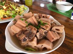 莲藕焖猪蹄-大赤坎肥仔强烧味海鲜餐厅(大赤坎店)