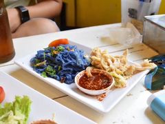 -蝶豆花蓝面条