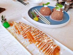 芥末墨鱼饼-亮庆餐厅·粤菜·早茶(篁庄店)