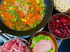 现割鲜猪肉-猪肉摊地摊火锅(陕西路店)