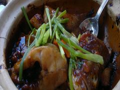生焗游水鲈鱼-汤城小厨•粤菜•靓汤(金融街店)