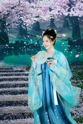 -汉唐风租赁妆造拍摄