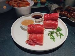 红米脆皮鲜虾肠-蝴蝶里·粤菜·点心(滨江龙湖店)
