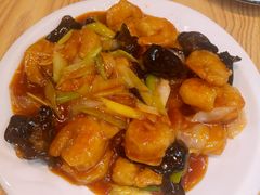 鱼香虾仁-方城小吃店