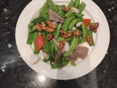 羊柳炒兰豆核桃-新兴·金羊座·粤菜点心(乐峰店)