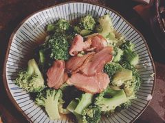 烟鸭胸西兰花-上楼私房菜(院士路店)