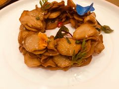 葱油杏鲍菇-飞天大厦清真餐厅