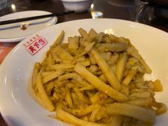茄子盐蛋黄-天下客饭店(中山路店)