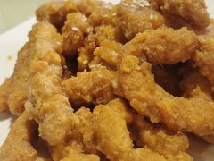 咸蛋黄椒盐排条-阿莉餐厅(枣阳路店)